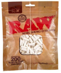 Фильтры для самокруток RAW Slim Cotton 200