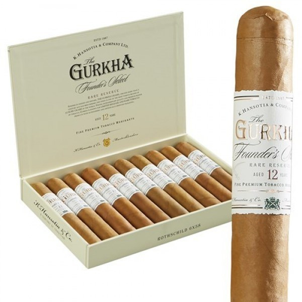 СИГАРА GURKHA FOUNDERS Select 12 Aged Rothschild