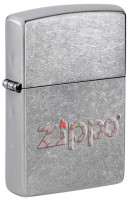 Зажигалка ZIPPO Classic™ с покрытием Street Chrome™ 207 SNAKESKIN ZIPPO LOGO