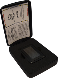 Зажигалка Bugatti 7 Black Matte BL700