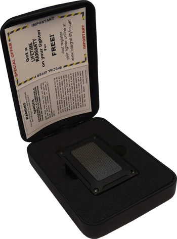 Зажигалка Bugatti 7 Black Matte BL700