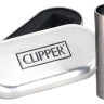 Зажигалка CLIPPER Кремниевая Металлическая CARBON в ассортименте СМ0S109
