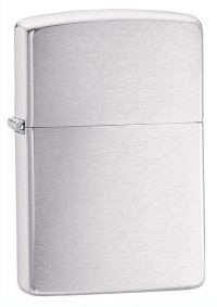 Зажигалка ZIPPO Classic с покрытием Brushed Chrome