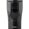 Зажигалка сигарная Colibri Monaco (тройное пламя), черный карбон