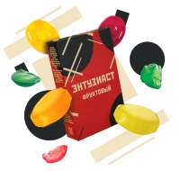 Табак для кальяна Энтузиаст ФРУКТОВЫЙ 25 гр