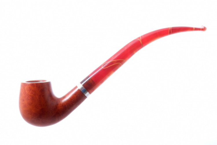 Трубка Jean Claude дамская с цветным мундштуком 240-2