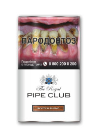 Трубочный табак THE ROYAL PIPE CLUB Scotch Blend кисет 40 гр