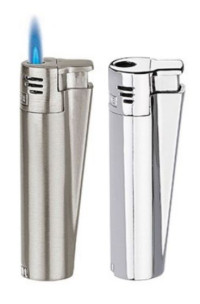 Зажигалка CLIPPER Турбо Металлическая Серебристая СМKJOS000