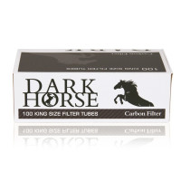 Гильзы сигаретные DARK HORSE Carbon 100