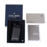 Зажигалка сигарная Colibri Evo, черный карбон