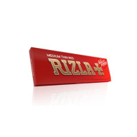 Бумага для самокруток RIZLA+ Regular Ultra Thin Red 50