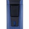 Зажигалка сигарная Colibri Stealth (тройное пламя), синий лак Navy