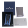 Зажигалка сигарная Colibri Stealth (тройное пламя), синий лак Navy