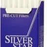 Фильтры для самокруток SILVER STAR Pre-Cut Extra Slim 120