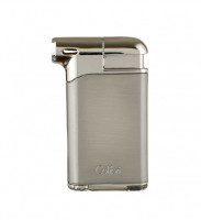 Зажигалка трубочная Colibri Pacific с тампером, хром