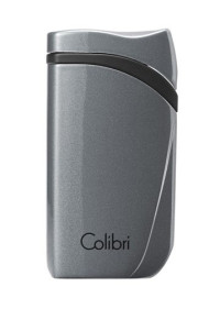 Зажигалка сигарная Colibri Falcon, серый металлик