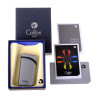 Зажигалка сигарная Colibri Falcon, серый металлик
