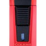 Зажигалка сигарная Colibri Stealth (тройное пламя), красный металлик