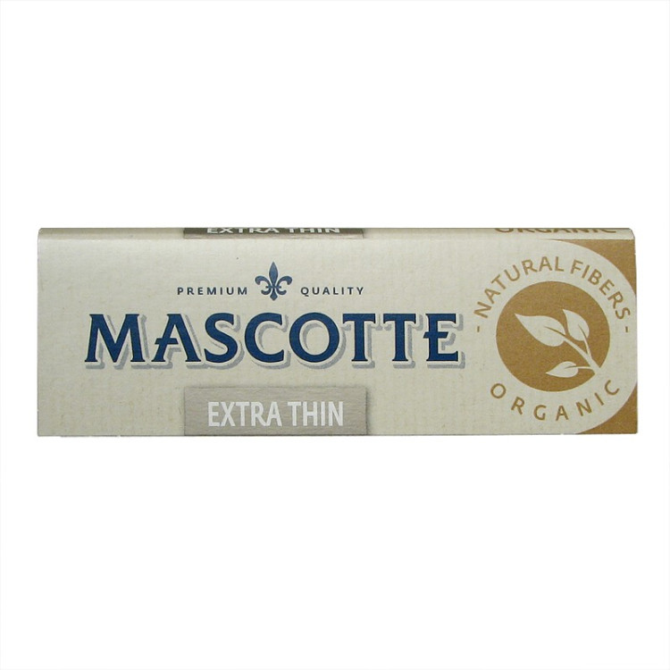 Бумага для самокруток MASCOTTE Extra Thin Organic