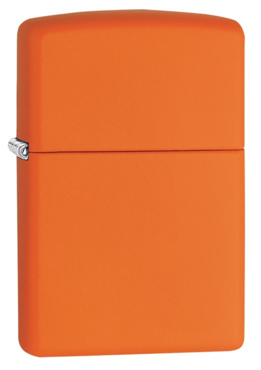 Зажигалка ZIPPO Classic с покрытием Orange Matte