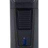 Зажигалка сигарная Colibri Stealth (тройное пламя), черный металлик