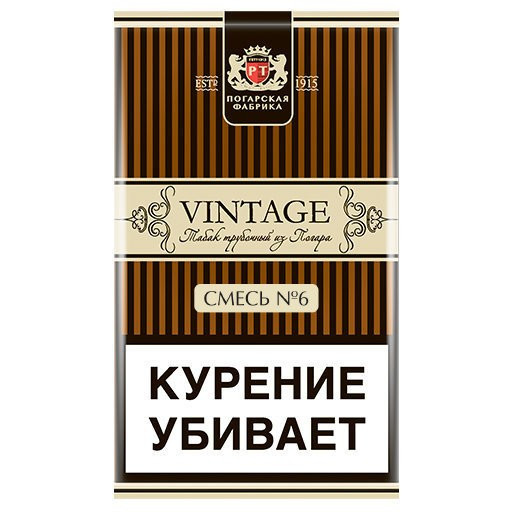 Трубочный табак Vintage  2006 № 6 40 гр