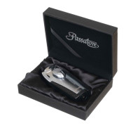 Зажигалка сигарная Passatore, двойное пламя, хром