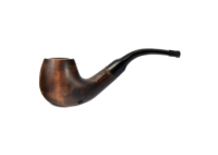 Трубка курительная Pipsan №OZ135 изогнутая фильтр 9 мм