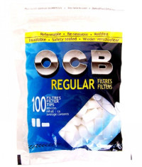 Фильтры для самокруток OCB Regular 100, 7.5 мм