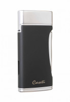 Зажигалка Caseti сигарная турбо (двойное пламя), черная