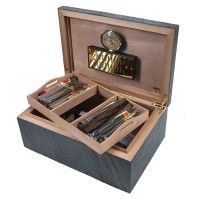 Хьюмидор Adorini Black Slate Deluxe L