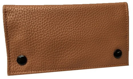 Кисет Esquire для сигаретного табака эко кожа светло-коричневый