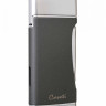 Зажигалка Caseti сигарная турбо (двойное пламя), серая