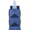 Зажигалка сигарная Colibri Quasar, двойное турбопламя, синий лак Navy