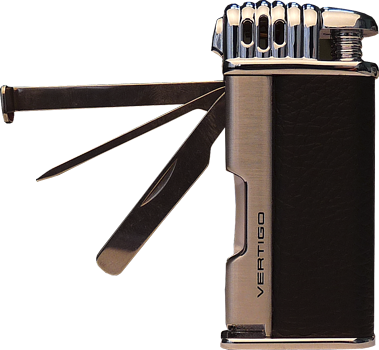 Зажигалка Vertigo Puffer Black трубочная