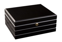 Хьюмидор ADORINI Firenze - Deluxe,на 75 сигар, черный