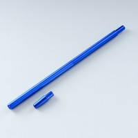 Мундштук разборный, синий 38 см