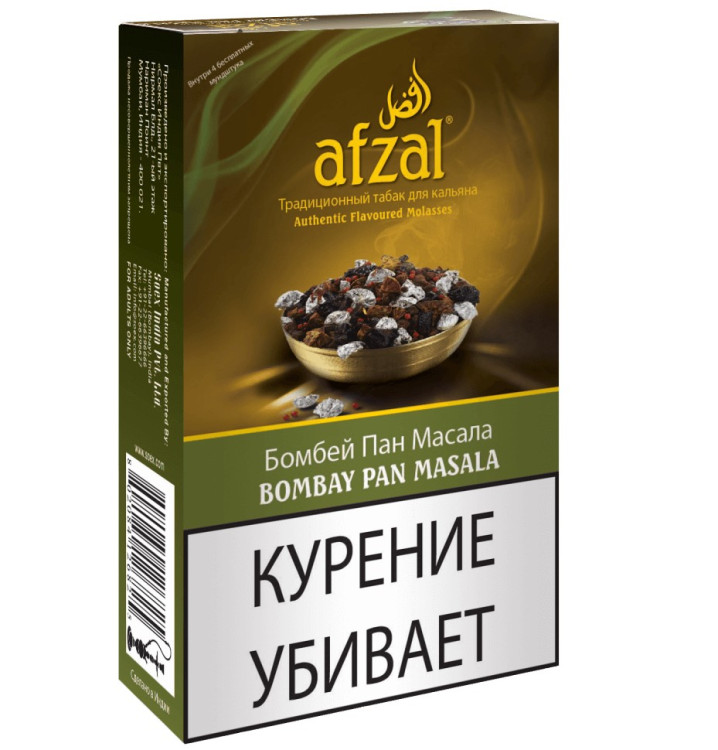Табак для кальяна Afzal Bombay Pan Masala 40г