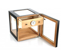 Хьюмидор Аdorini Cube Deluxe Black,на 100 сигар,черный со стеклом 11555