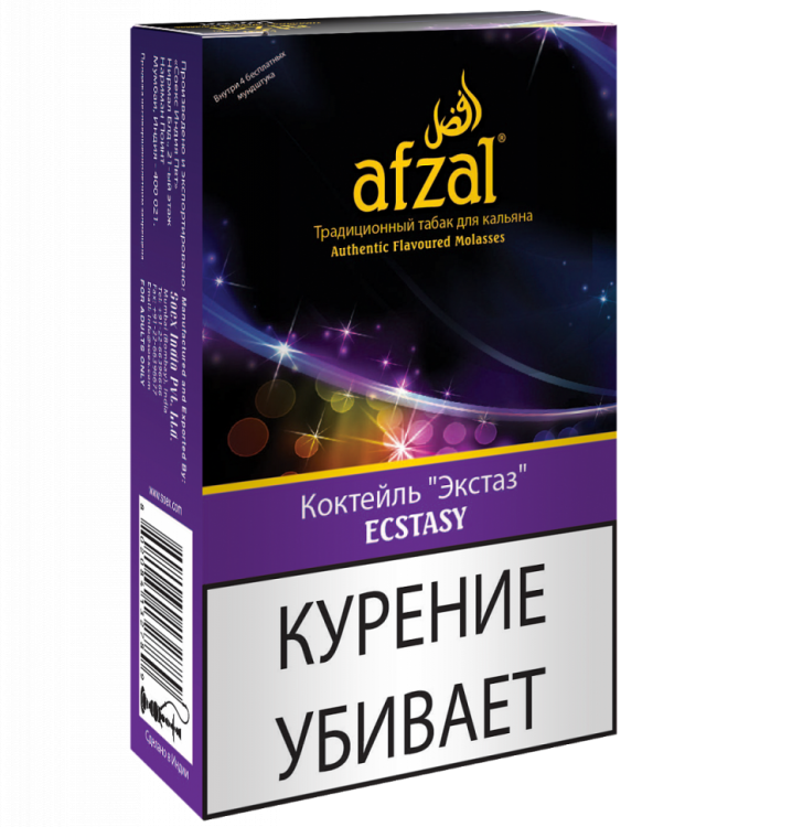 Табак для кальяна Afzal Ecstasy Коктейль Экстаз 40г