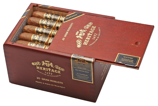Сигара Heritage 1492 Nicaragua Gran Robusto