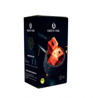 Уголь для кальяна GreenCoal 25 мм 72 куб