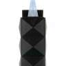 Зажигалка сигарная Colibri Quasar, двойное турбопламя, черный лак