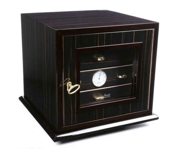 Хьюмидор-шкаф Gentili на 150 сигар, Эбеновое дерево