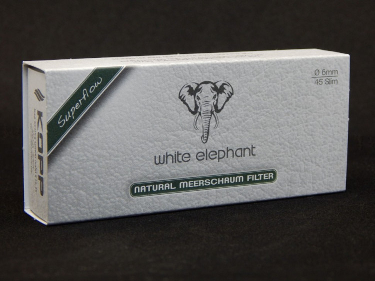 Фильтры для трубок WHITE ELEPHANT 45, 6 мм  (meerchaum)