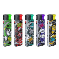 Зажигалки пьезо XHD 8500L (MONKEY)