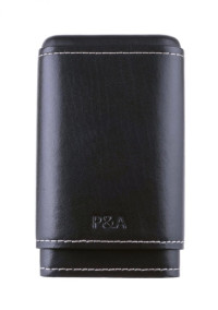 Чехол P&A на 4 сигары Робусто, натуральная кожа и кедр