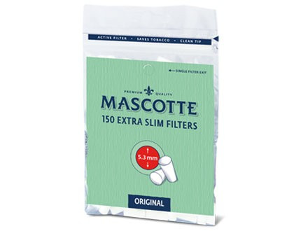 Фильтр для самокруток MASCOTTE Extra Slim Original 150, 5.3 мм