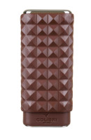 Чехол сигарный Colibri Quasar, телячья кожа и кедр, Коричневый