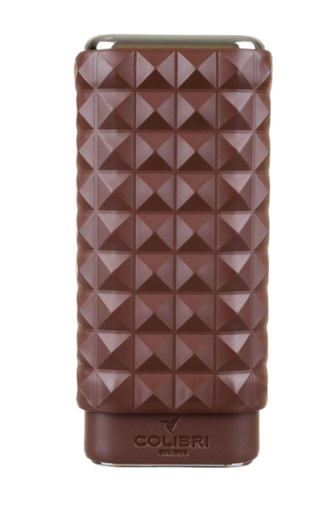 Чехол сигарный Colibri Quasar, телячья кожа и кедр, Коричневый